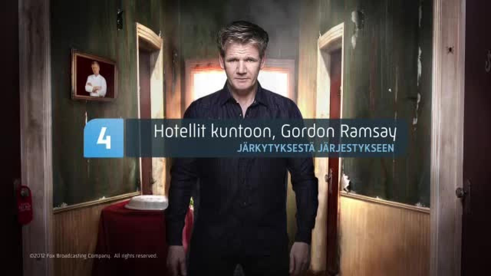 Tiukkasanainen Gordon Ramsay panee Amerikan kaameimmat hotellit kuntoon 31.7. alkaen!
