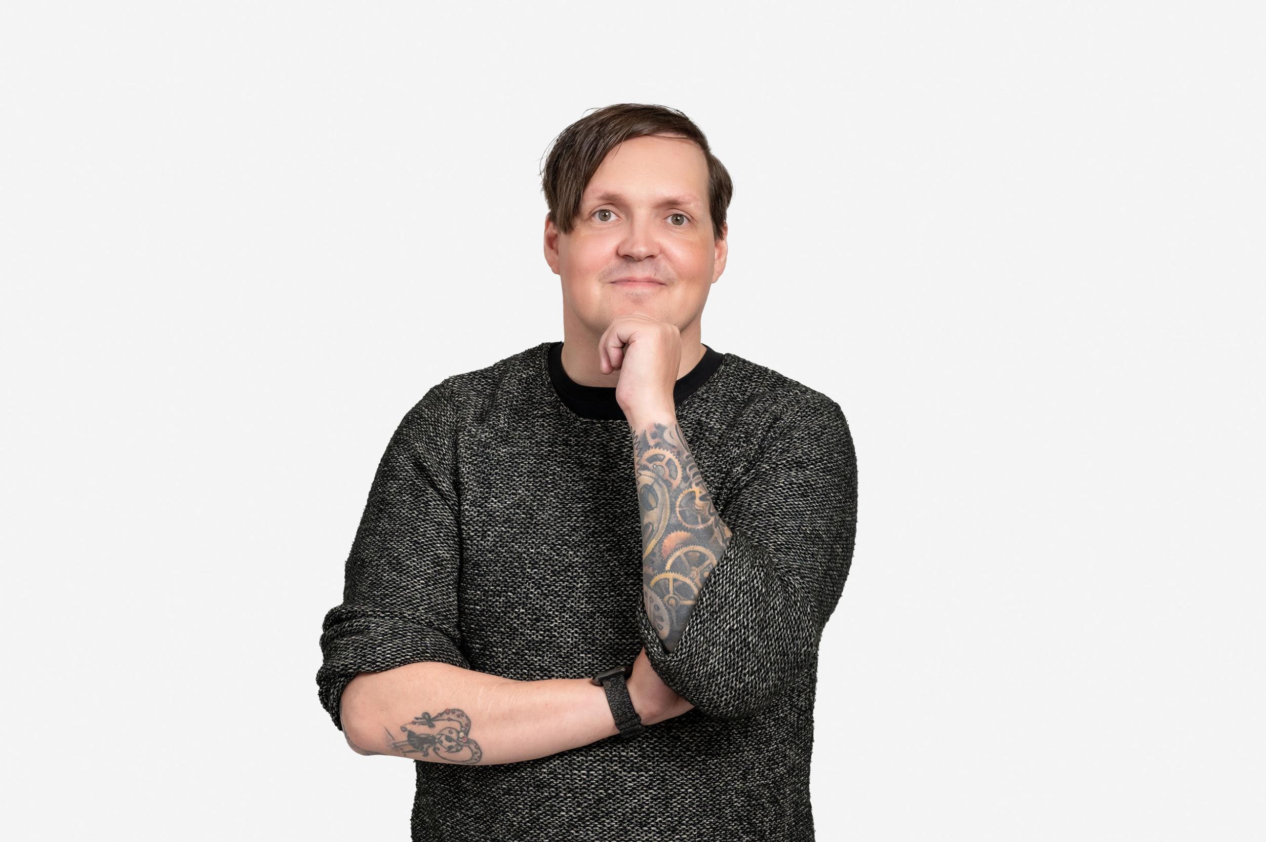 Christopher “Crisu”  Hokkanen, 41, tuottaja, Tampere