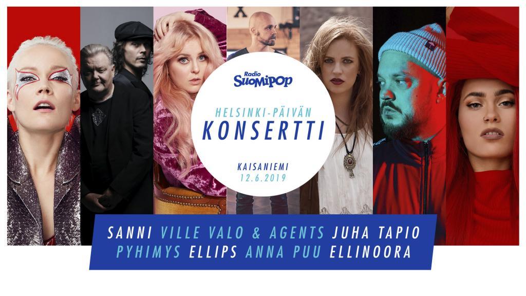 Radio Suomipopin Helsinki-päivän konsertti