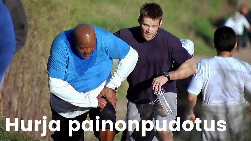 Hurja painonpudotus