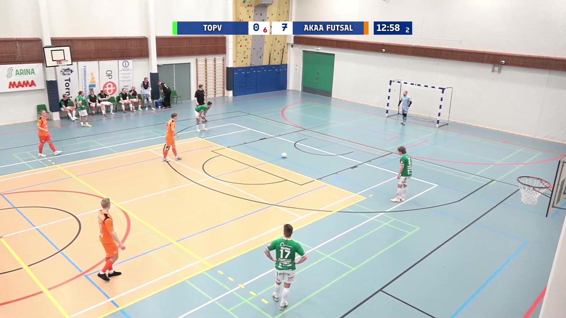 Maalikooste: ToPV - Akaa Futsal 29.3.2024 (1.puolivälierä)
