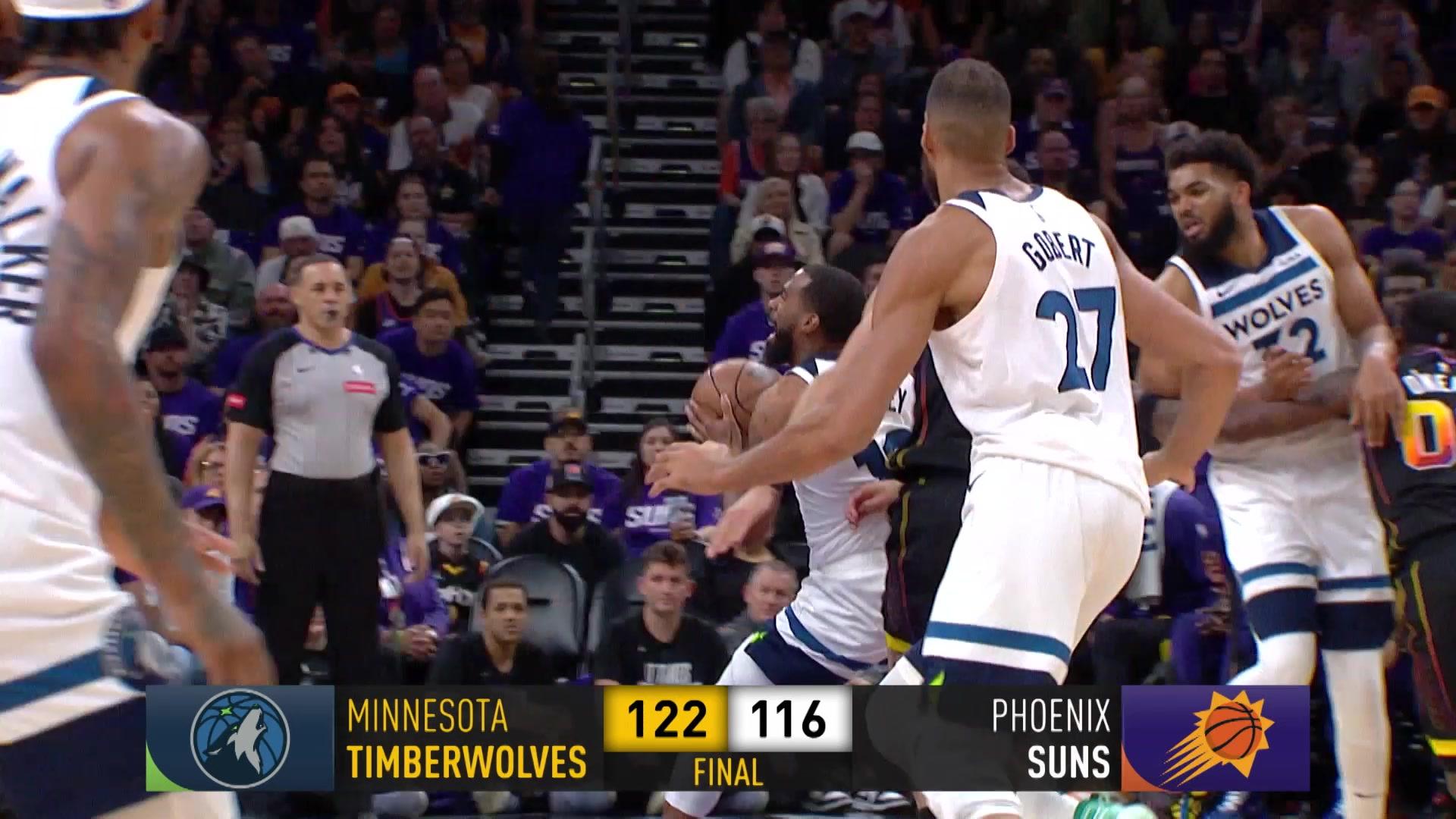 Timberwolves passitti Sunsin kesälomille suoraan neljässä matsissa - katso sunnuntain kooste