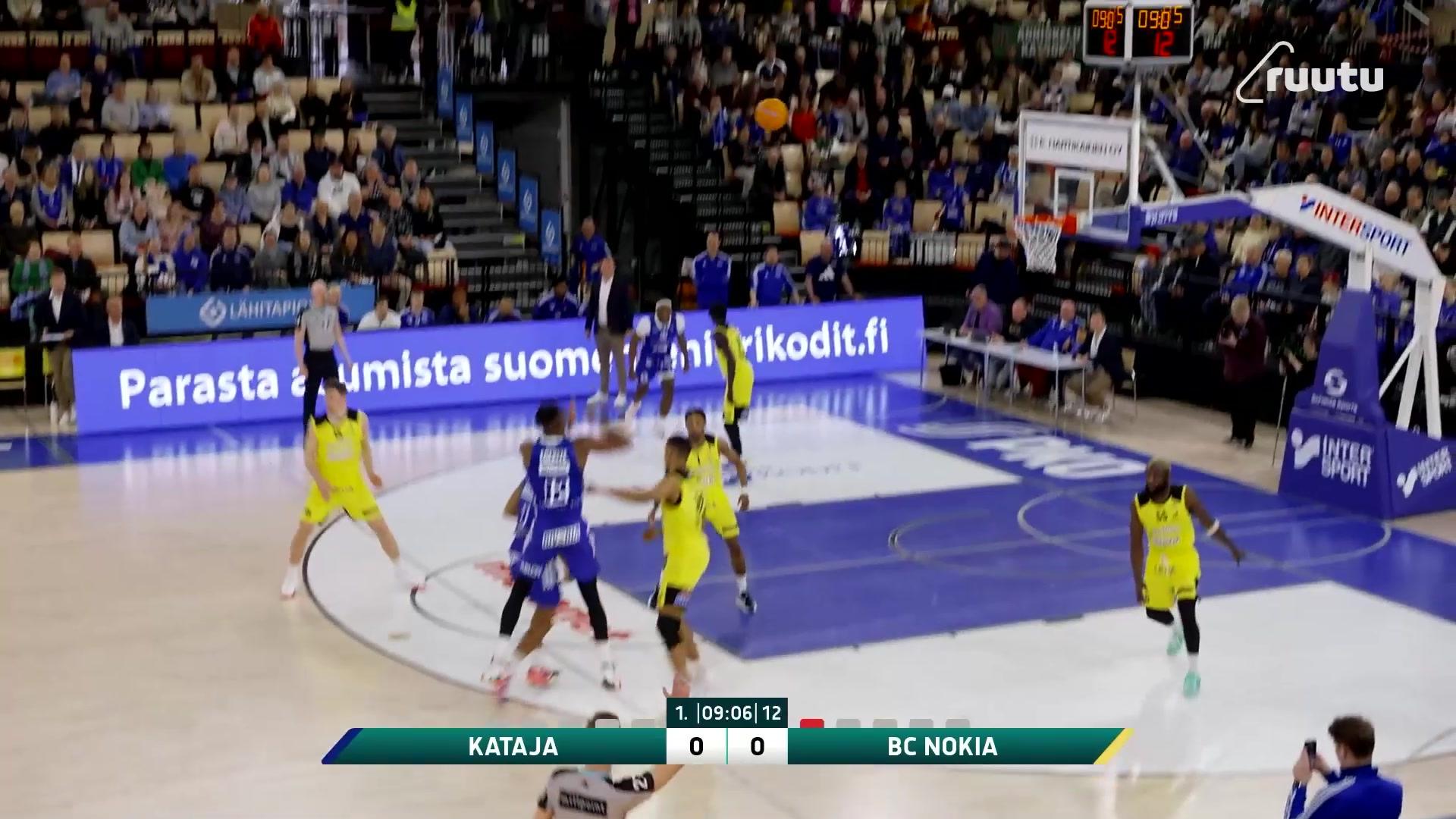 Huippuhetket: Kataja Basket - BC Nokia 3.5.2024 (6. välierä)