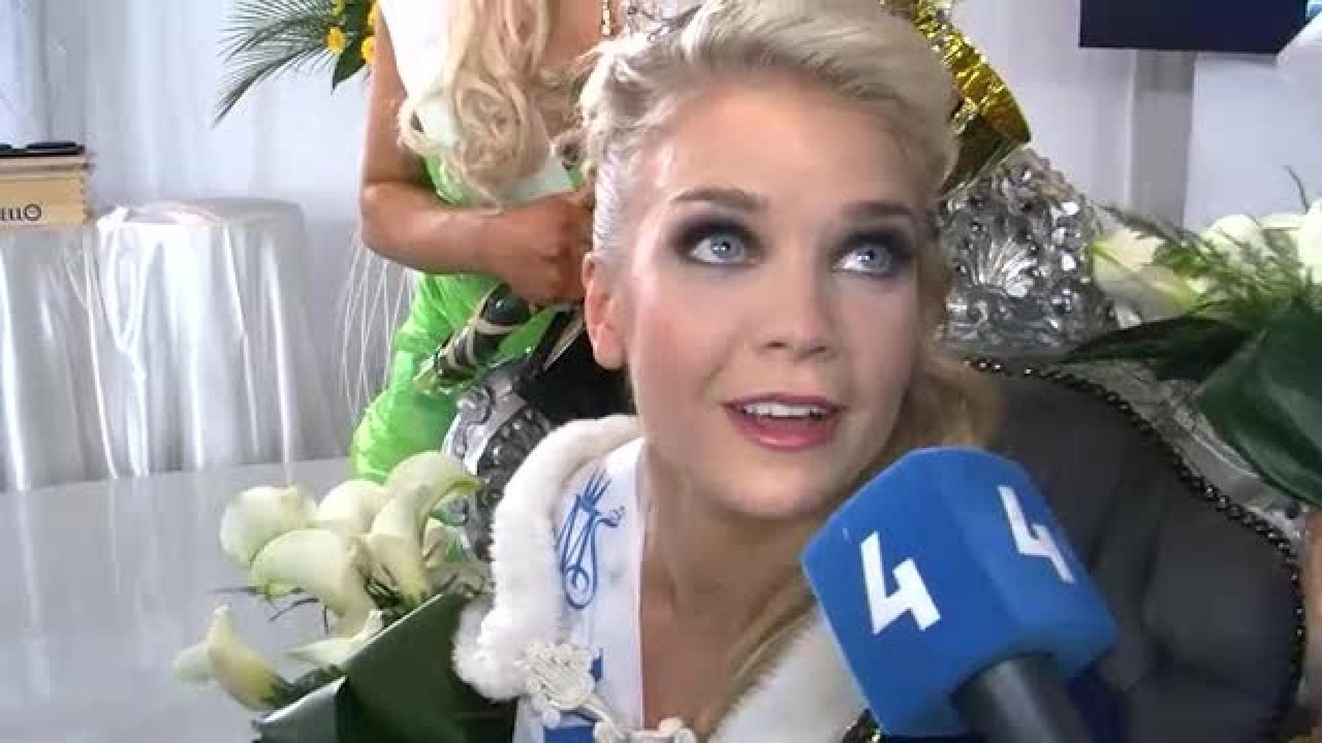 Miss Suomi 2013 Lotta Hintsan ensimmäiset tunnelmat voiton jälkeen!