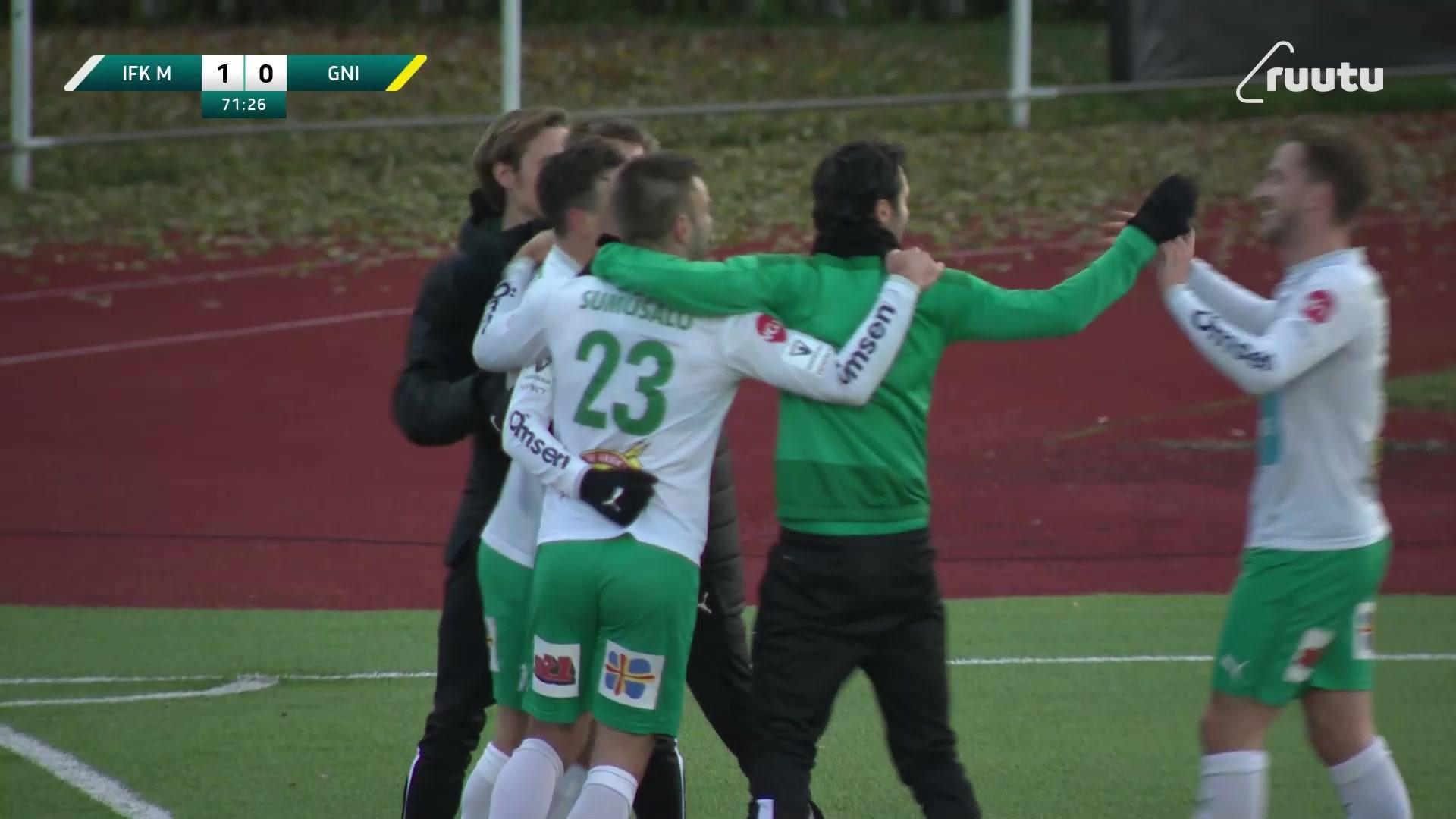 "Mikä minuutti!" - IFK Mariehamn maalaa tolpan jälkeisestä vastahyökkäyksestä! 