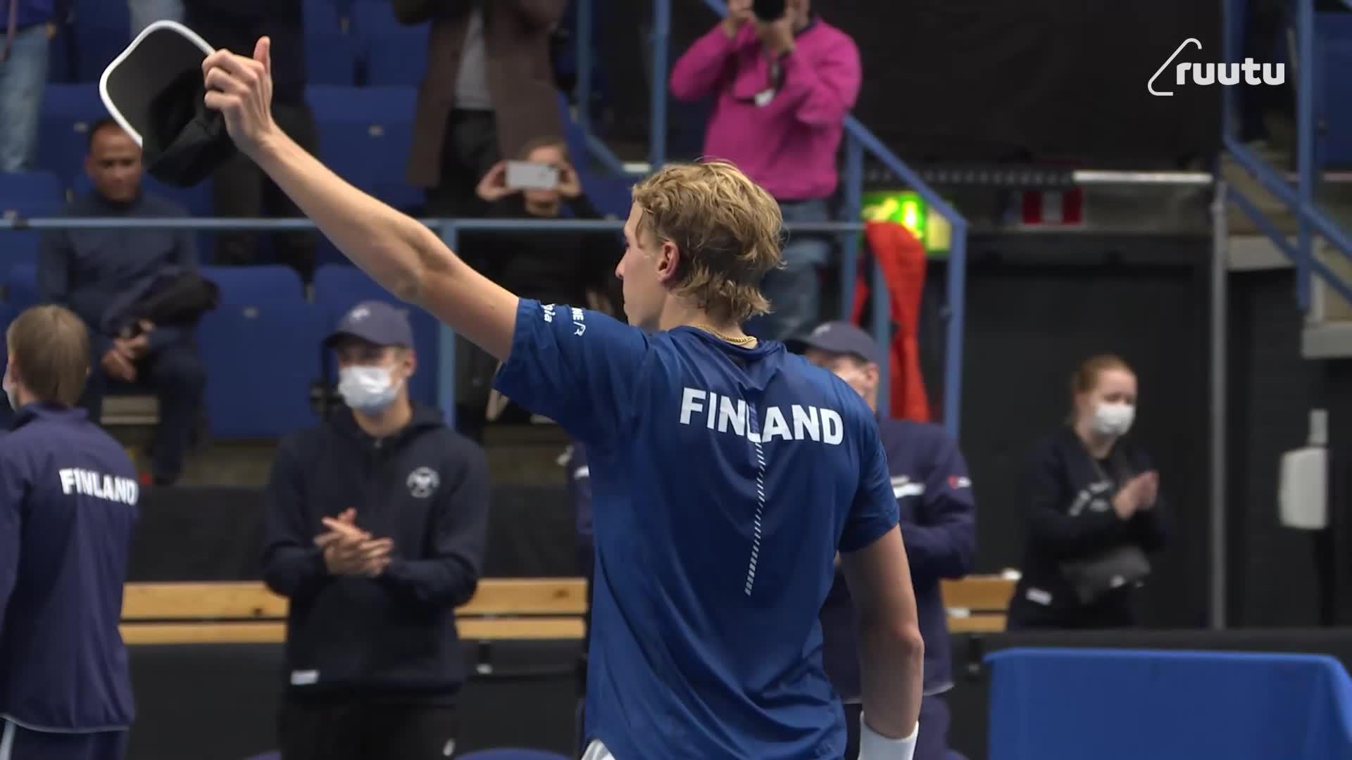 Täydellinen avauspäivä Suomelle - Emil Ruusuvuori (ATP-74) voittaa Ramkumar Ramanathanin (ATP-187)!